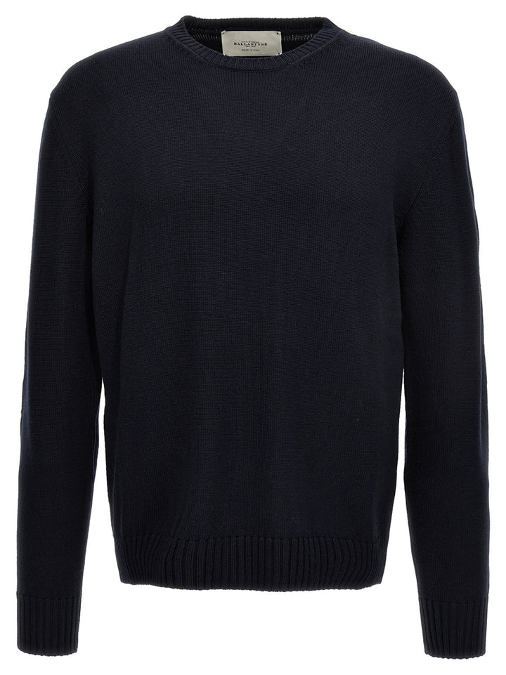 Ballantyne Merino Sweater Sweaters and Cardigans - Blue | 63fe0a02230527f725c3e36b8fdbeae612152d8b