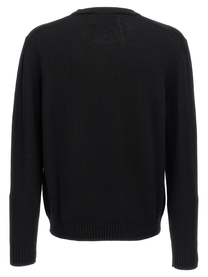 Merino Sweater Sweater, Cardigans Black