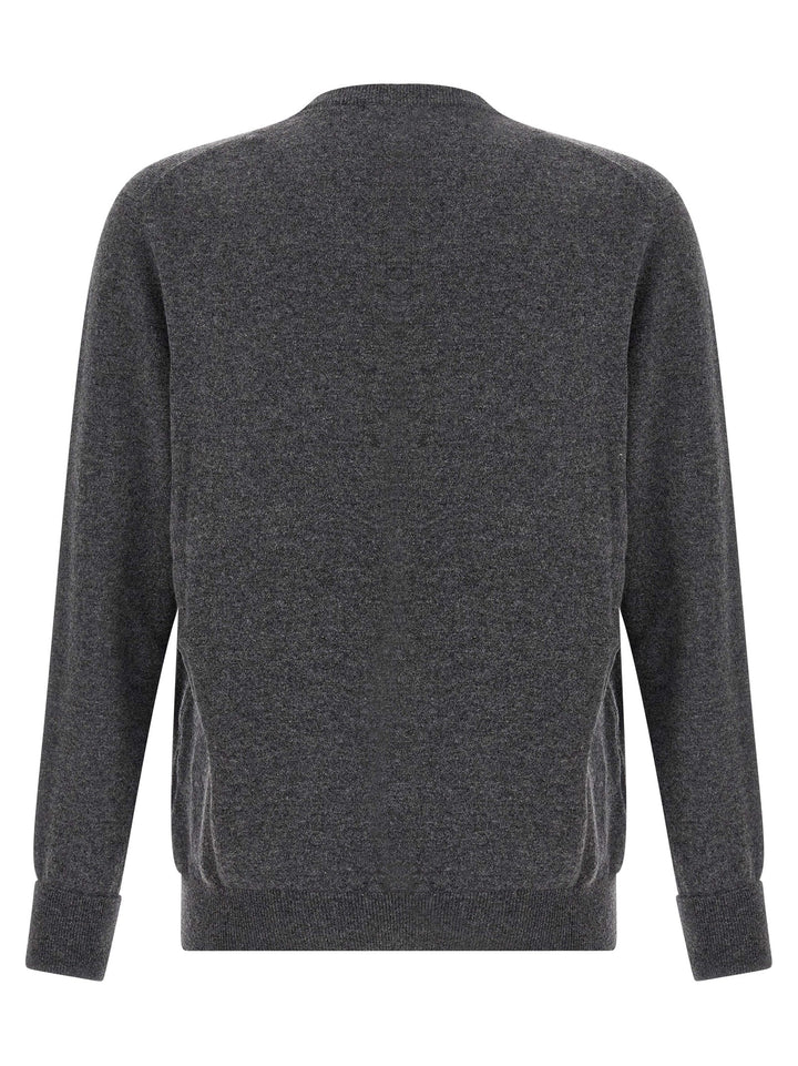 Ballantyne V-Neck Sweater Sweaters and Cardigans - Gray | c455ddce9e5c7845847e9ce8cab4585ca6cf89d4