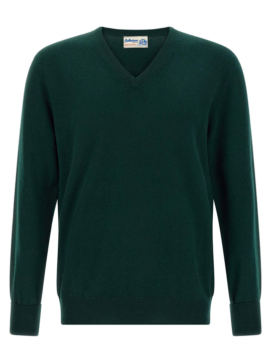 V-Neck Sweater Sweaters And Cardigans Green