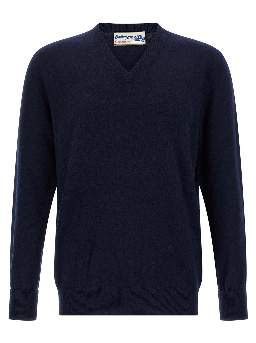 Ballantyne V-Neck Sweater Sweaters and Cardigans - Blue | 2346ee614205b0d7ec2074cb7e4512183e0f743b