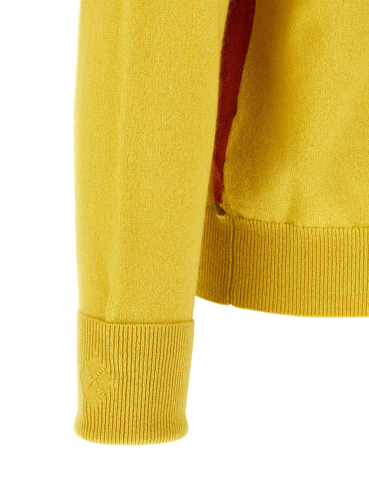 Ballantyne Classic Diamond Sweaters and Cardigans - Yellow | 1a68282e07772928132c23b58091836f6b2841ac