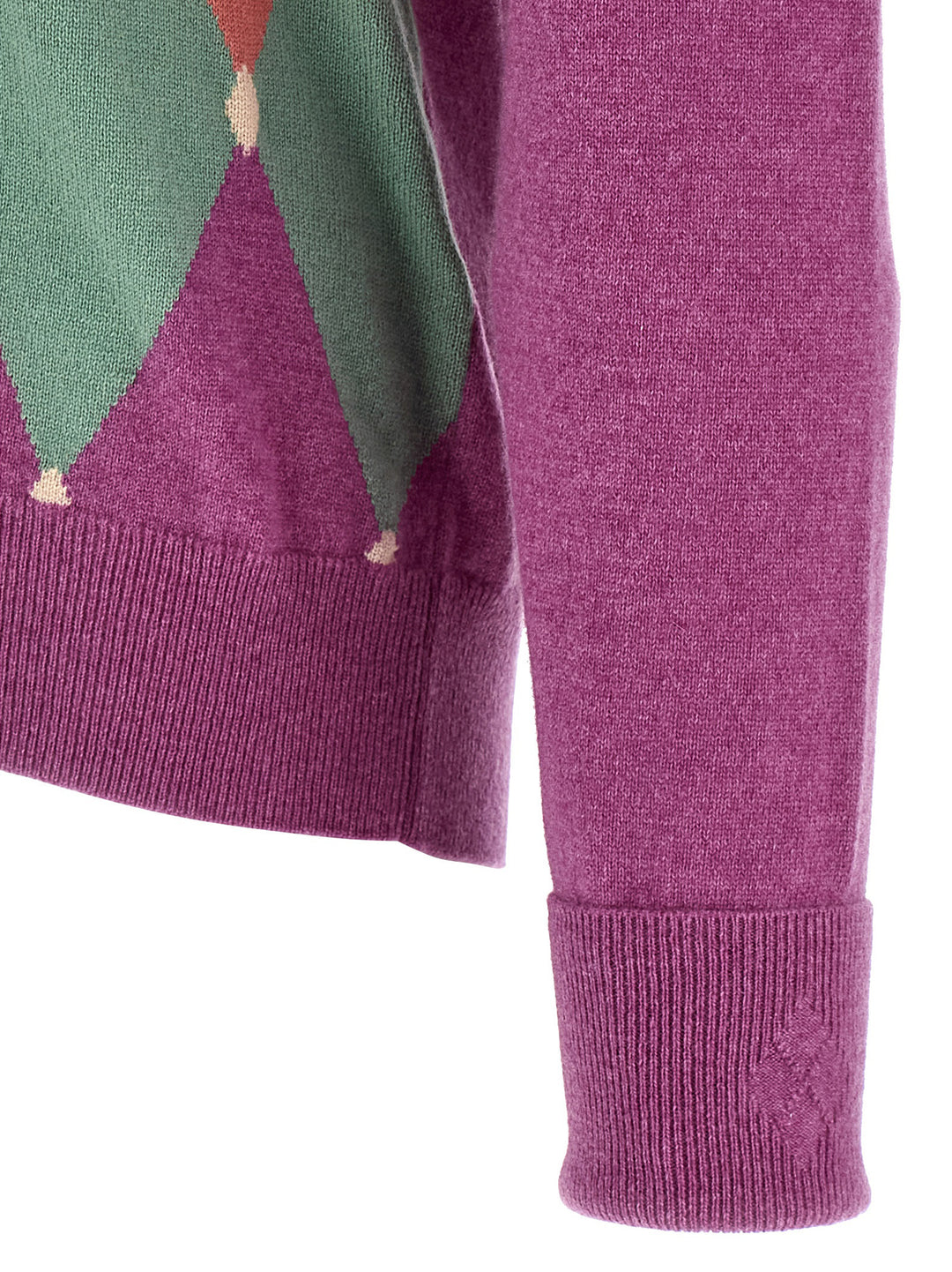 Ballantyne Argyle Sweater Sweaters and Cardigans - Purple | ad6d84d2d5582c4e3210b99d8bd4833e47a32e21