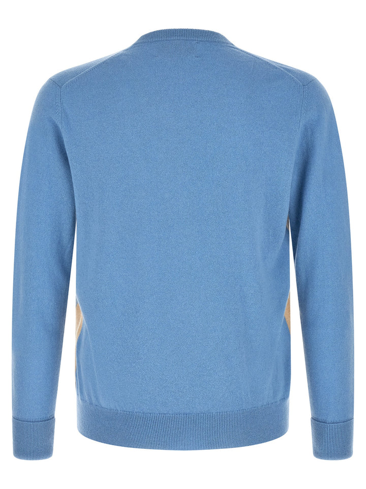 Ballantyne Classic Diamond Sweaters and Cardigans - Light Blue | 50d795344e23fc966ec1e9a717d3a75f37b7a7b6