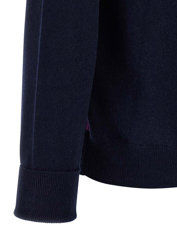 Ballantyne Argyle Pattern Sweater Sweaters and Cardigans - Blue | 7cc81a828649ea6062961ea36a0d30d158c30bff