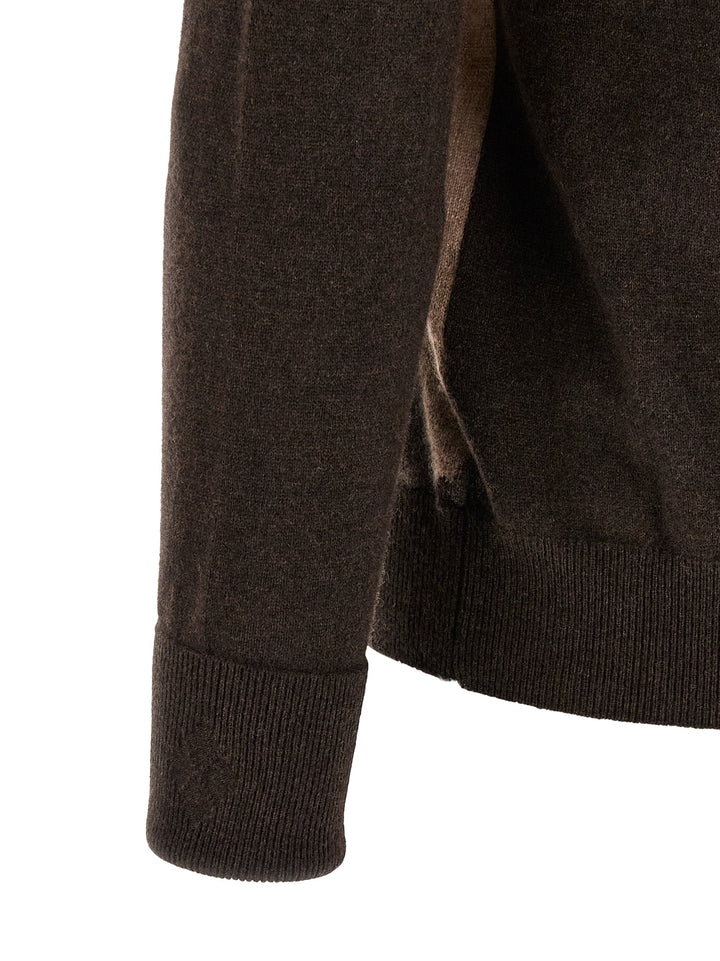 Ballantyne Classic Diamond Sweaters and Cardigans - Brown | 550a4118d875126b1a406d4df07c2c4cd33416e4