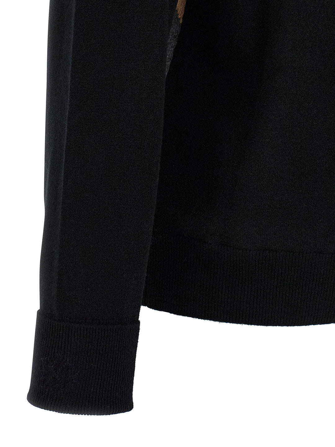 Ballantyne Argyle Pattern Sweater Sweaters and Cardigans - Black | 60c1169fd8cc426250e9cc5b56b3bfb863160587