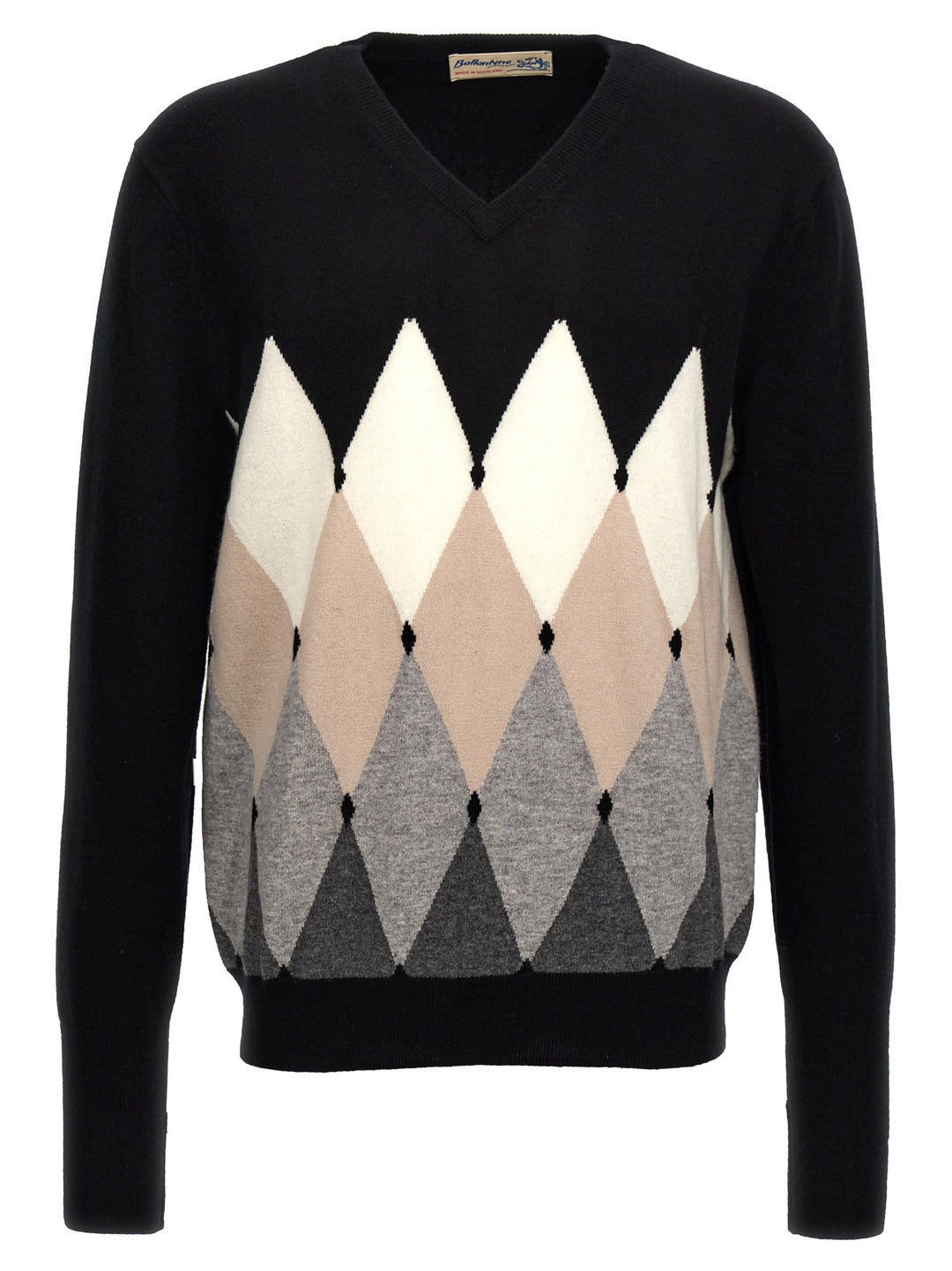 Argyle Sweater, Cardigans Black