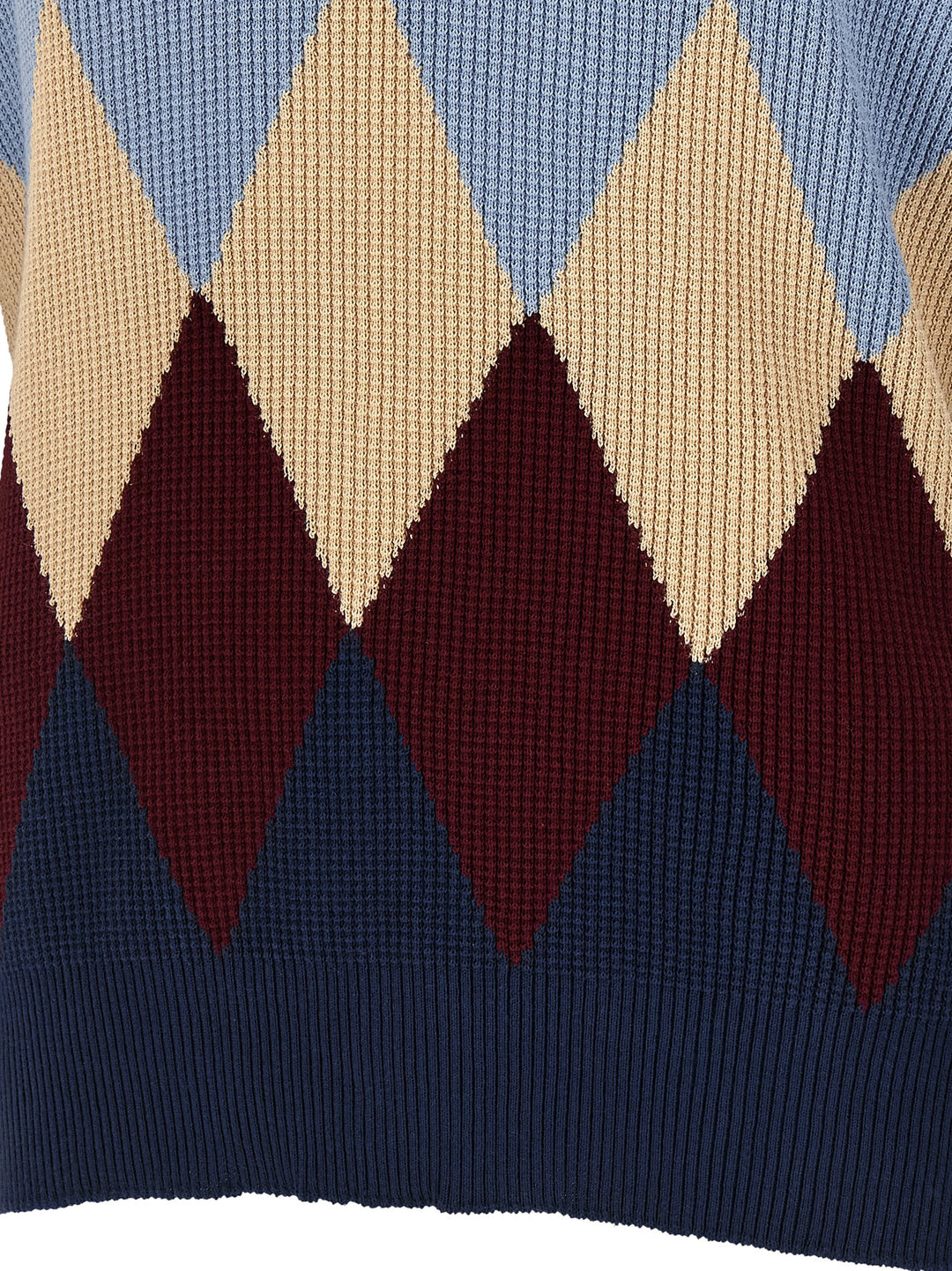 Ballantyne Argyle Pattern Sweater Sweaters and Cardigans - Blue | cadc27e99ec11d9fb53005421dc42ec8ea035c5a