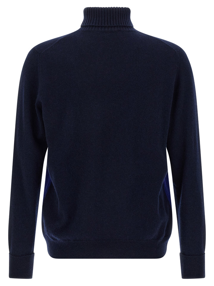 Ballantyne Argyle Turtleneck Sweaters and Cardigans - Blue | fea36a99979399fd1c422d9abb594a61959e148e