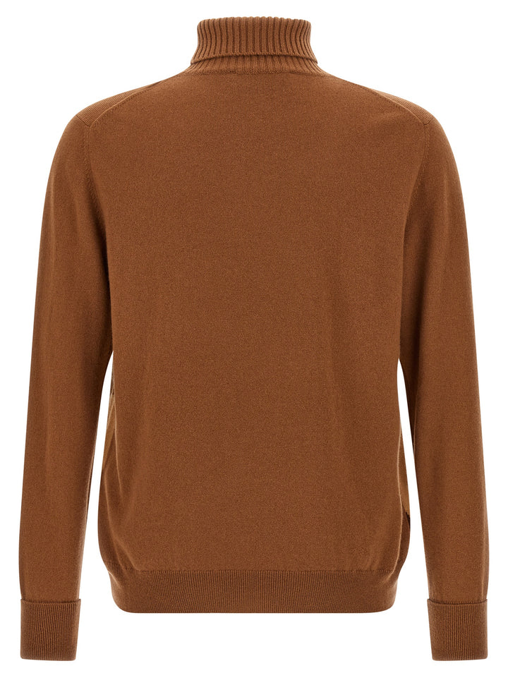 Ballantyne Argyle Turtleneck Sweaters and Cardigans - Brown | 5e888844ff8d229717ec525b610644bf8a7e74c7