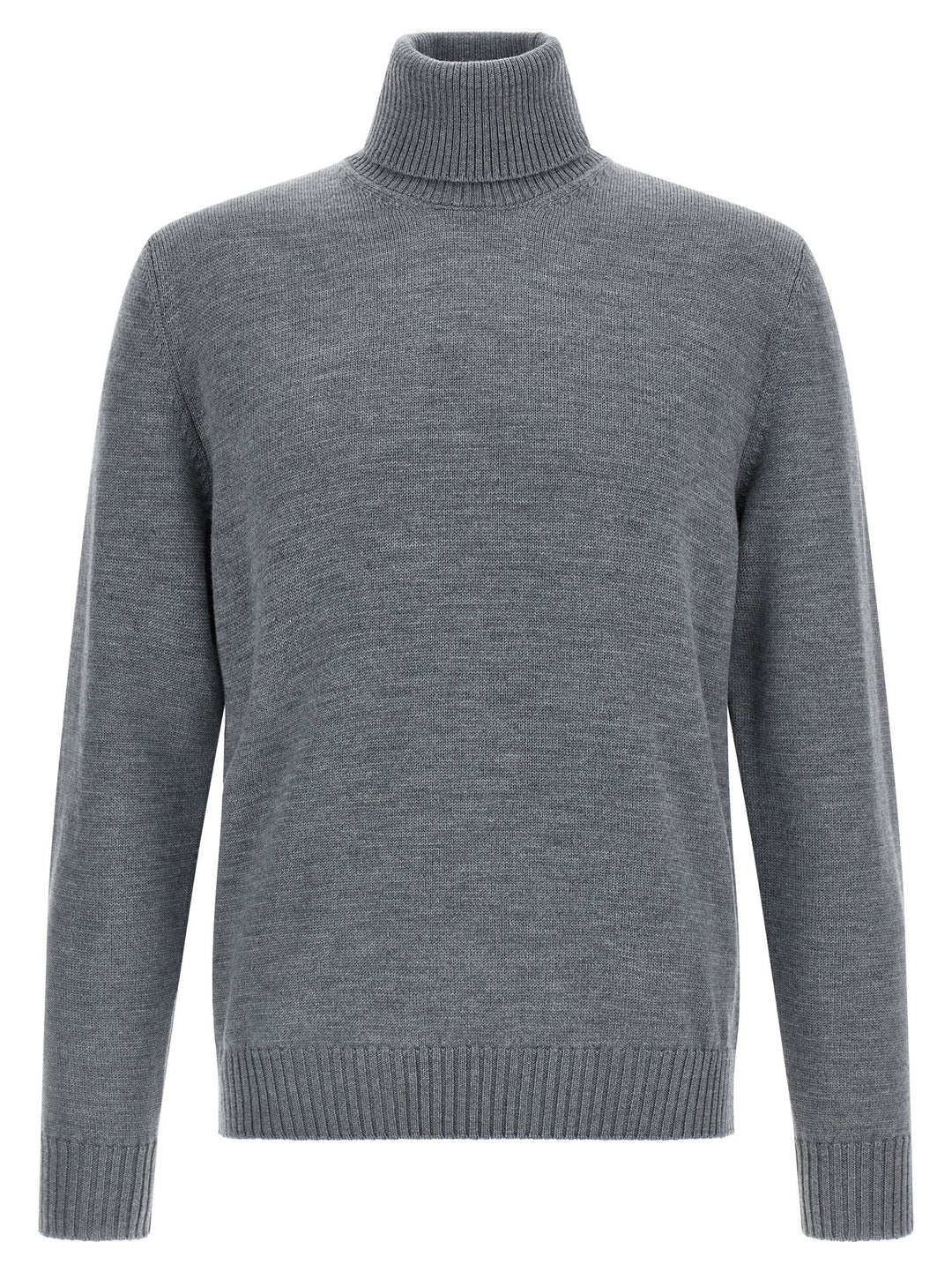 Ballantyne Wool Turtleneck Sweater Sweaters and Cardigans - Gray | 21233de43115e542976cd7237e1a6ff24c3f5169