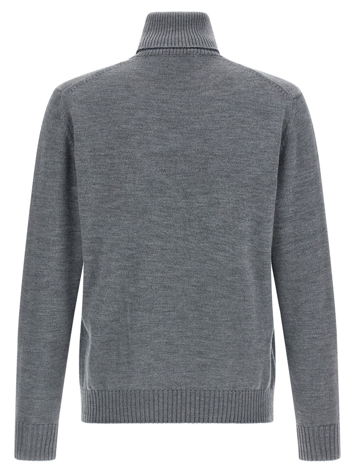Ballantyne Wool Turtleneck Sweater Sweaters and Cardigans - Gray | 0dc4fa9802ed6df47d8e2f164a2acc7a230bd688