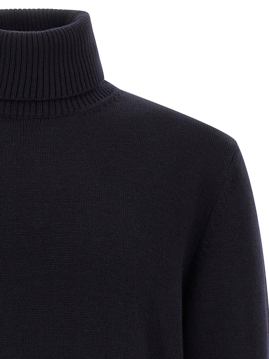 Ballantyne Wool Turtleneck Sweater Sweaters and Cardigans - Blue | be86fed252eb66d8c70947f84ffedce117791b1b