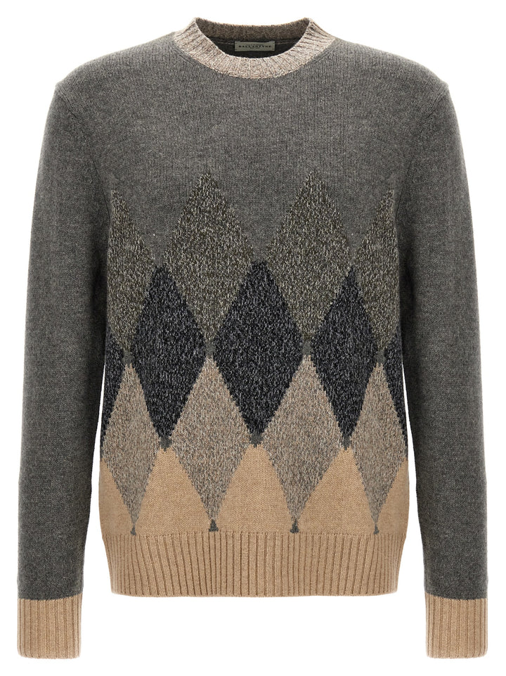 Argyle Sweater, Cardigans Gray