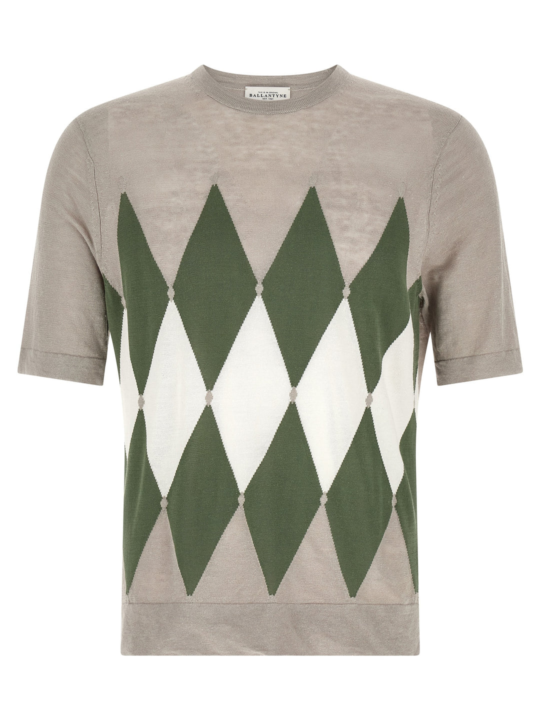 Ballantyne Argyle T-shirt - Gray | 46b976a004c05e24bf0949d16af6402f5e49e06f