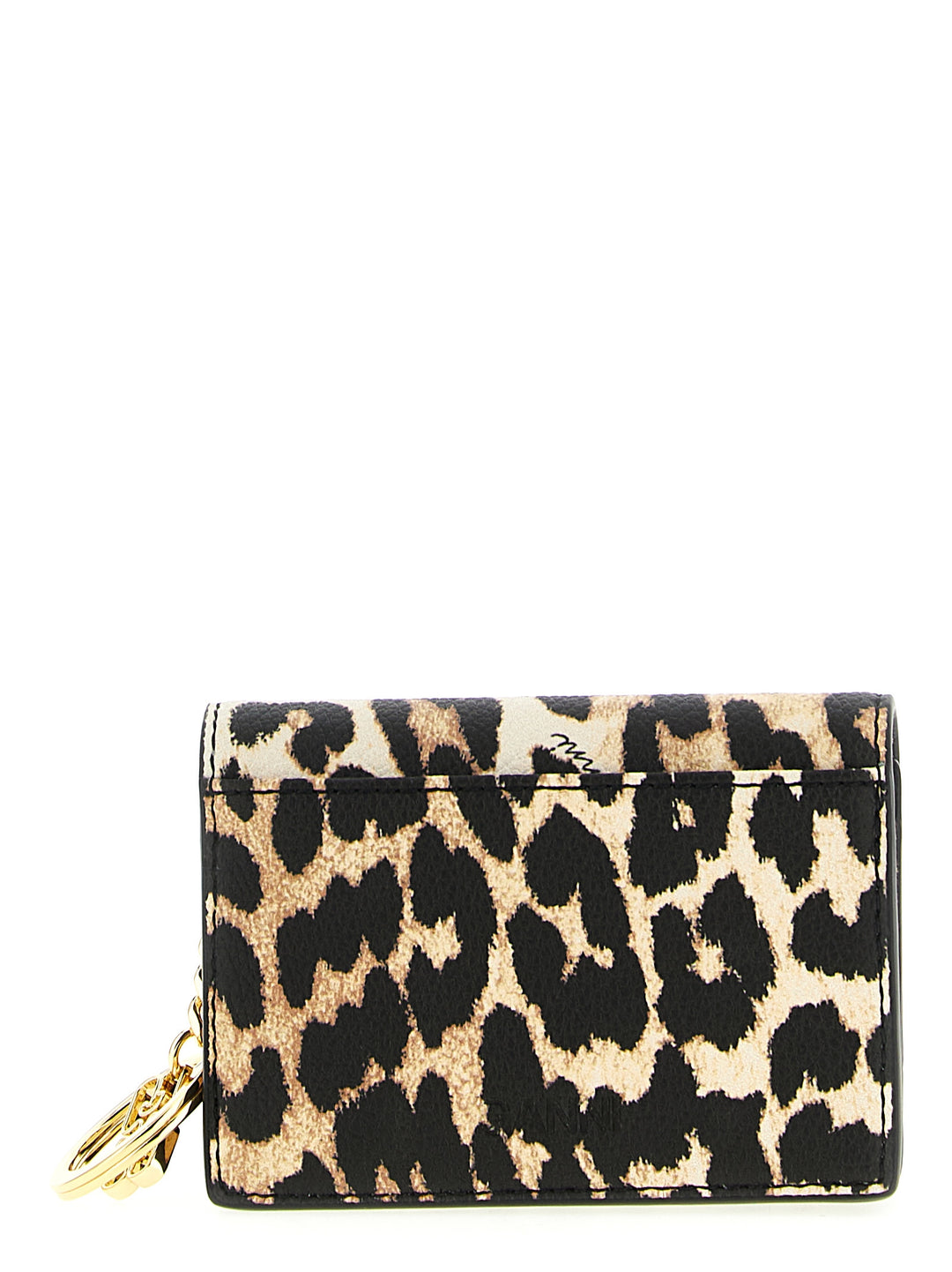 Ganni Leopard Wallets and Card Holders - White | 51c987794af7fc0a06a9965eca2cbb7358891bb7