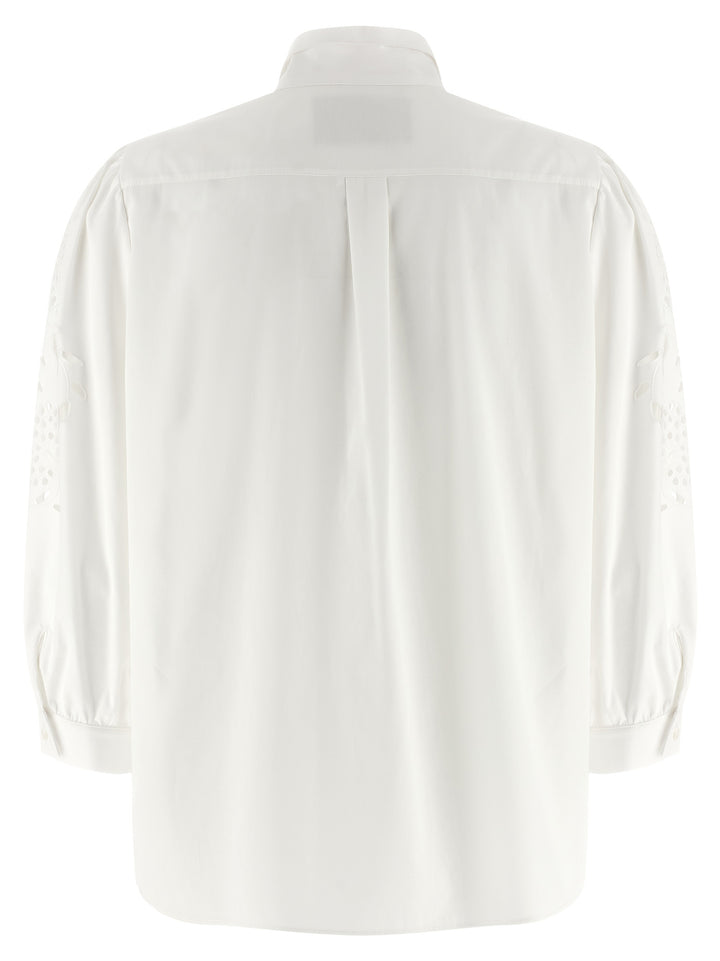 Valentino Garavani Shirt Valentino Garavani Embroidered Sangallo Shirt and Blouse - White | f712a8c2f439575a0ceaefd80b6da35c4c6f3b16