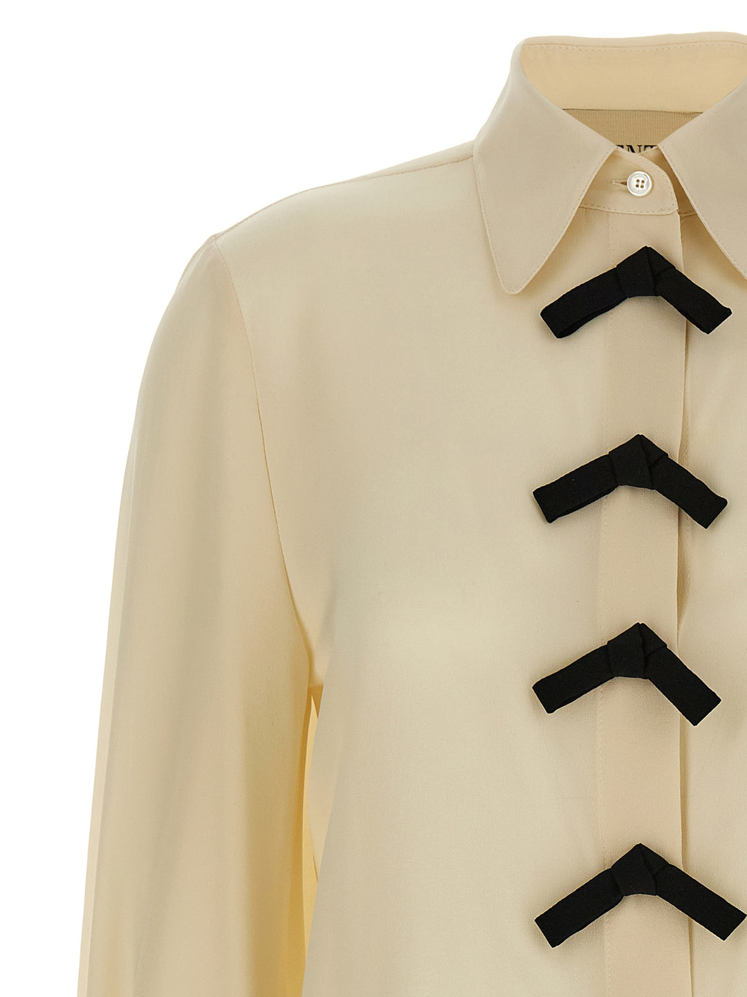 Valentino Garavani Valentino Garavani Bow Shirt Shirt and Blouse - Beige | ca5dc35cd1697cd6b962f54145954960adea5017