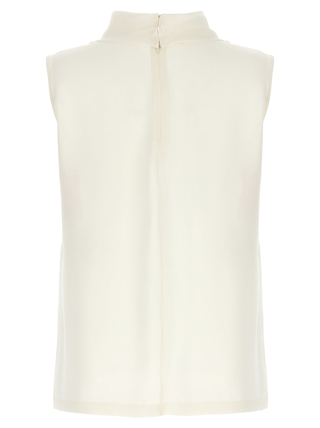 Valentino Garavani Georgette Blouse Shirt, Blouse White