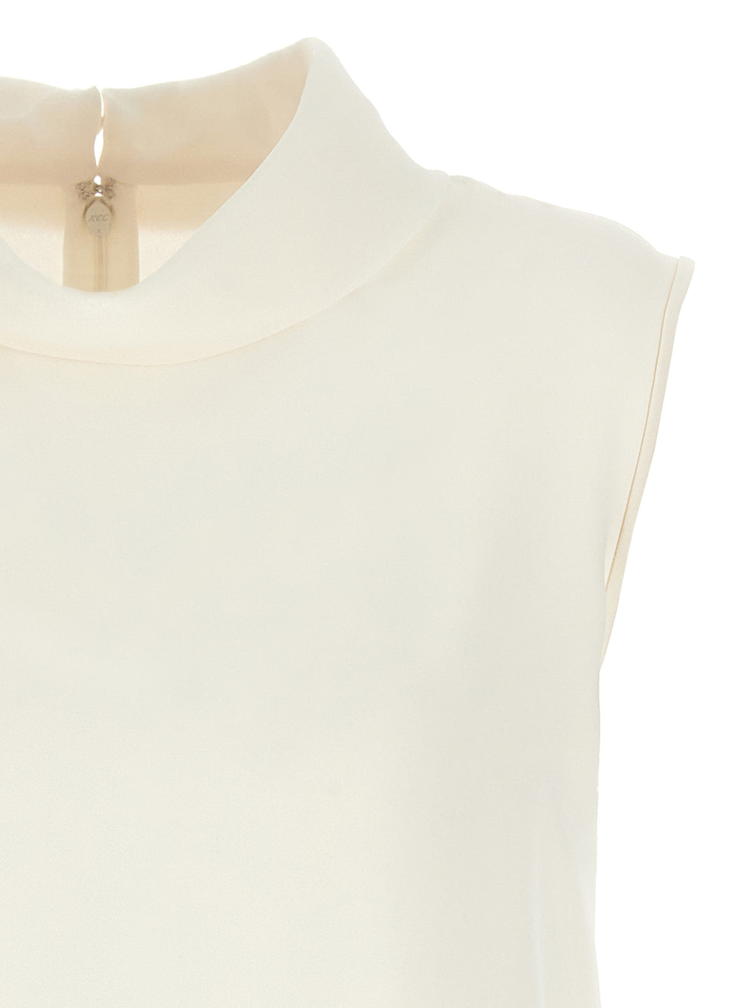 Valentino Garavani Georgette Blouse Shirt, Blouse White