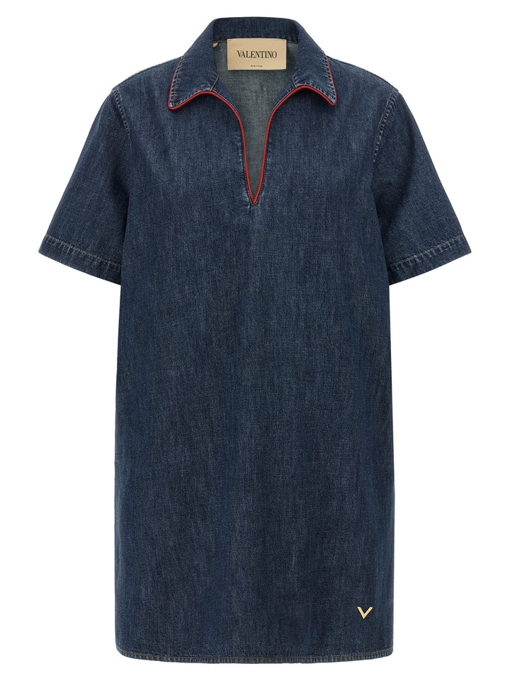 Valentino Garavani Vlogo Dresses - Blue | db2ed490d7dae3aa23f0132837a9fe05268d3633