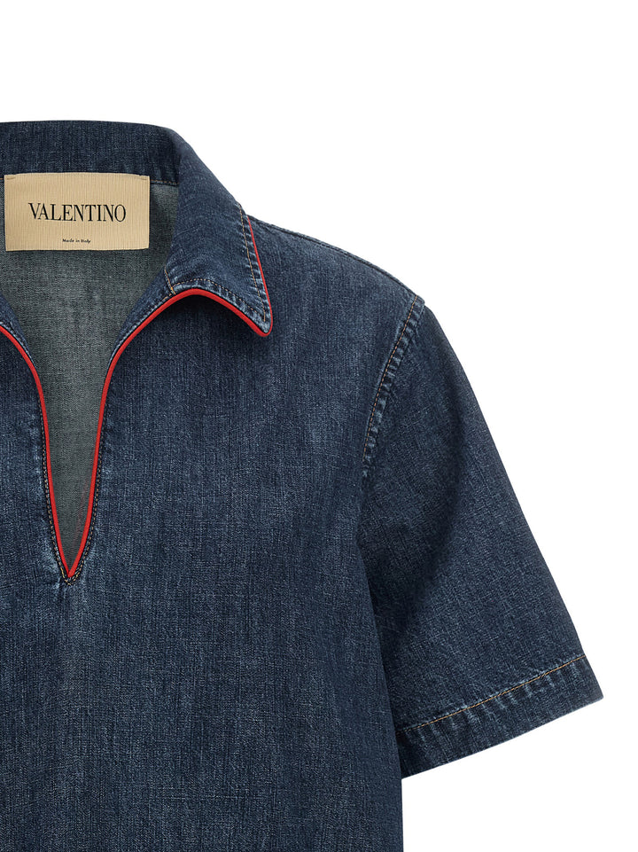 Valentino Garavani Vlogo Dresses - Blue | 895497f7465ca467d97674795487ada3898d9f8b