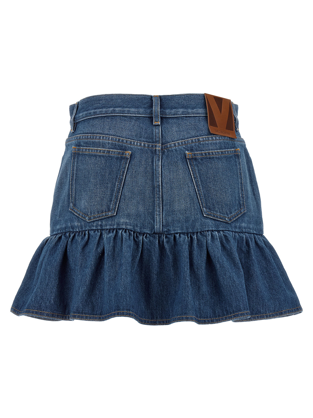 Valentino Garavani Denim Skirt Skirts - Light Blue | 66ebd18790b9af4d7ec813f031e7bc68b9e9b7b6
