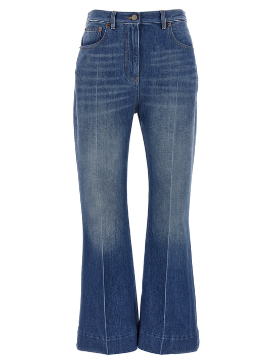 Flared Jeans Light Blue