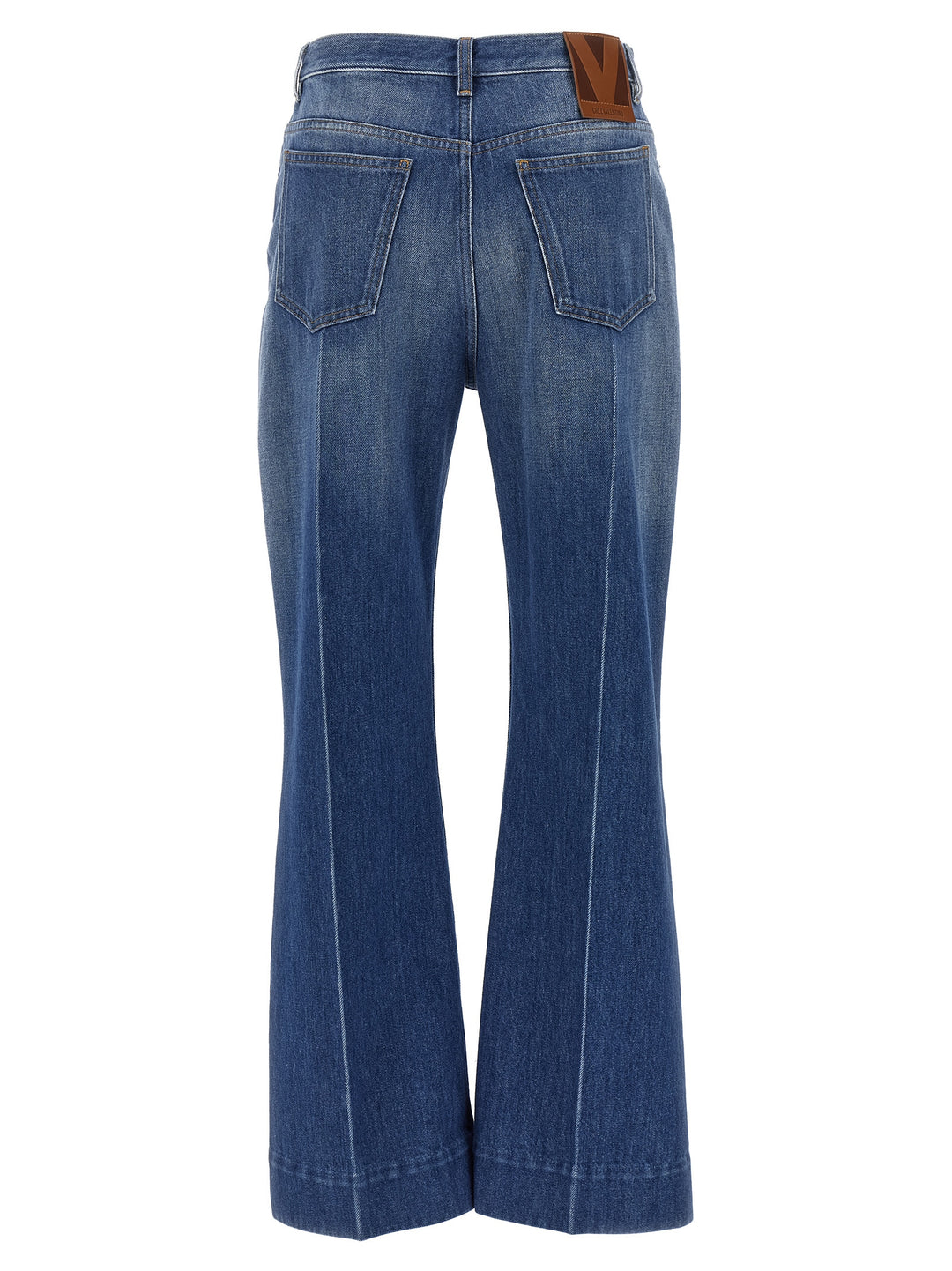Valentino Garavani Flared Jeans - Light Blue | 85c4ab1a5321e800039648d7cefe7ae39c907a66