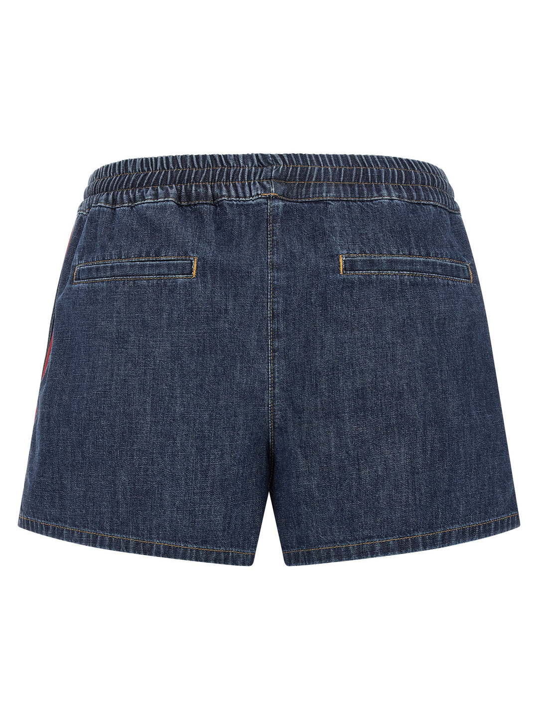 Valentino Garavani Valentino Garavani Chambray Denim Shorts Bermuda and Short - Blue | 62a0ccb57d793ab3e99d86039a1d5e40ed6be3b6