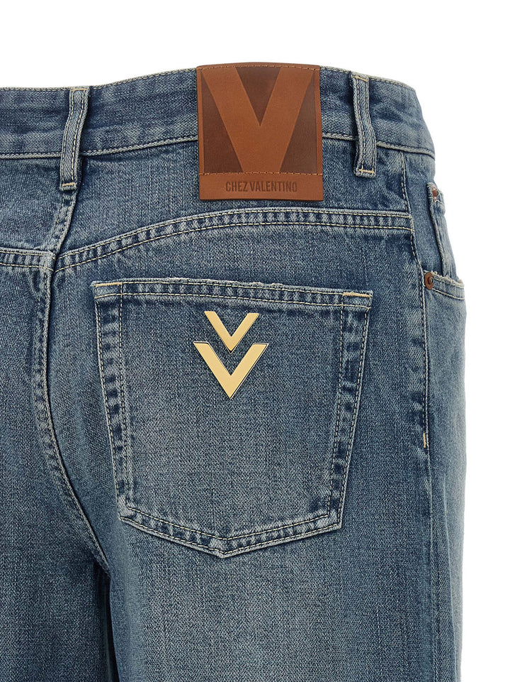 Valentino Garavani Vgold Jeans - Blue | 90cb9db448c5983ec884ebba6cf7ab989e267ef6