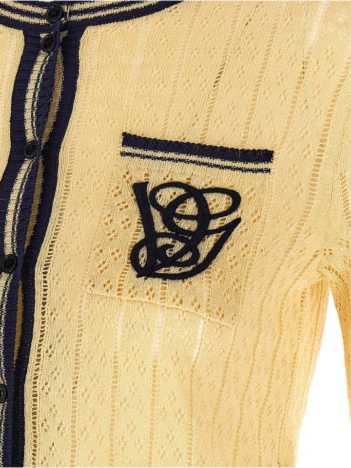 Valentino Garavani Valentino Garavani Vg Embroidery Cardigan Sweaters and Cardigans - Multicolor | ff8c934f1f7b3a09434d7b34c7678c68449efe89