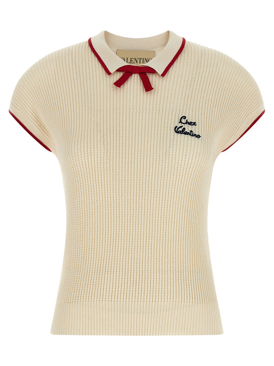 Chez Valentino Tops Beige