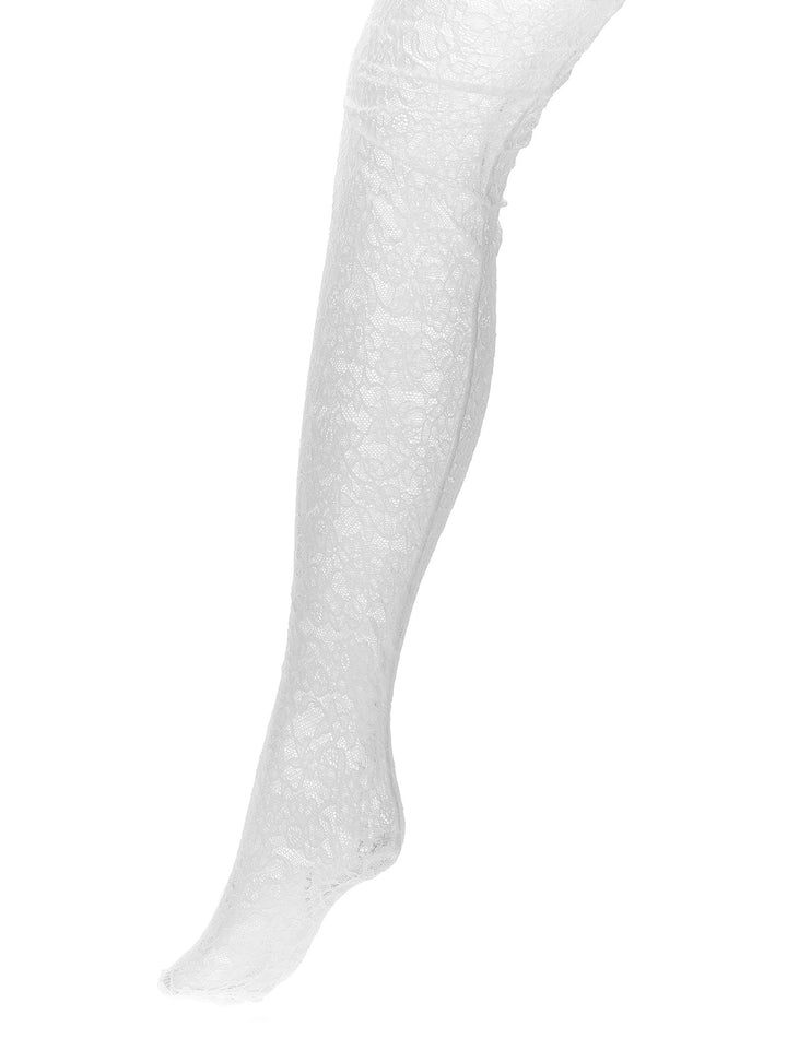 Chez Valentino Socks White