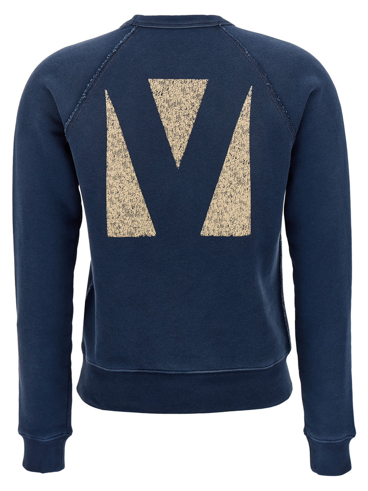 Valentino Garavani Panther Lady Sweatshirt - Blue | 4497697ee03557ddc5a9c4982632666ba58faebd