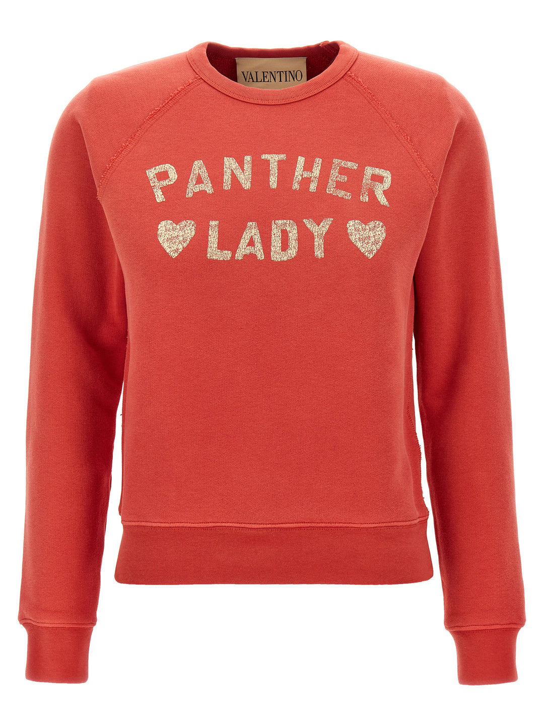 Valentino Garavani Panther Lady Sweatshirt - Red | b1c11f67fac61b1388815971b4a13fb45adf6c06