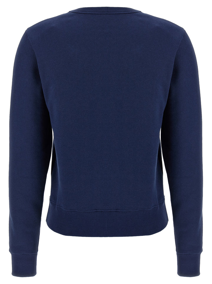Valentino Garavani Chez Valentino Sweatshirt - Blue | aafe1edf8e55dc2d2784dd3bb6075cbe2ee8a599