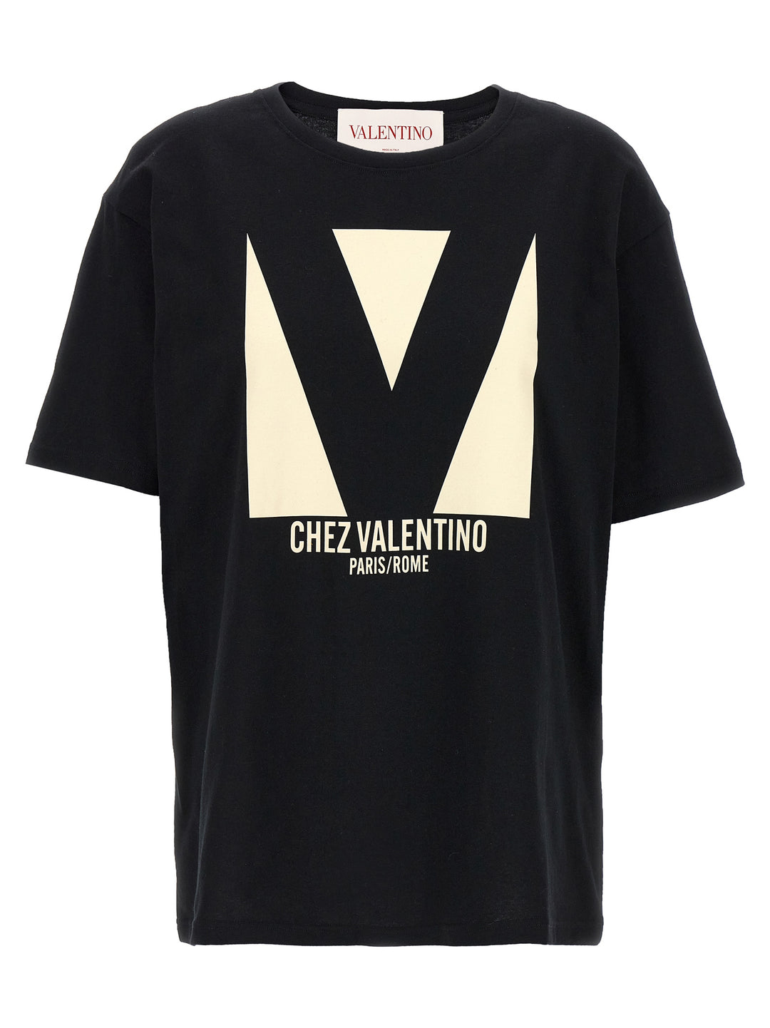 Chez Valentino T-Shirt Black