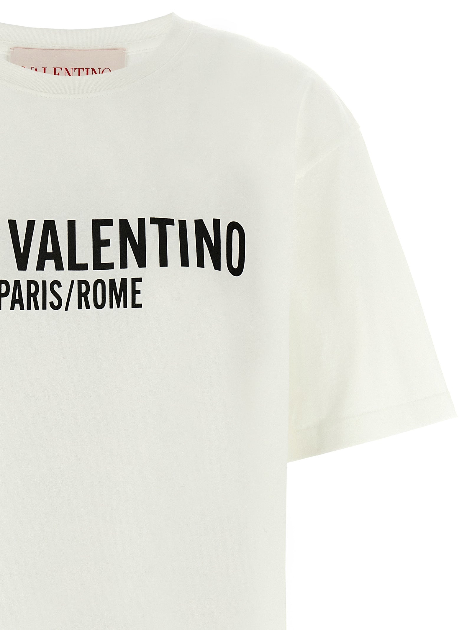 Valentino Garavani Chez Valentino T-Shirt White/Black | Wanan Luxury