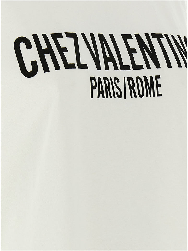 Valentino Garavani Chez Valentino T-shirt - White/Black | a663f1fce1d73916d93454382c45c309786c0f22