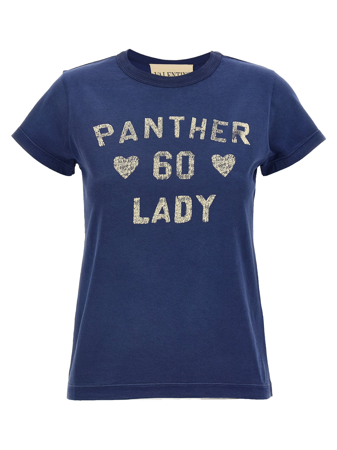 Valentino Garavani Panther Lady T-shirt - Blue | 97f16b1b9b5e1ee038b7c426d41ed4caf44c4d6d