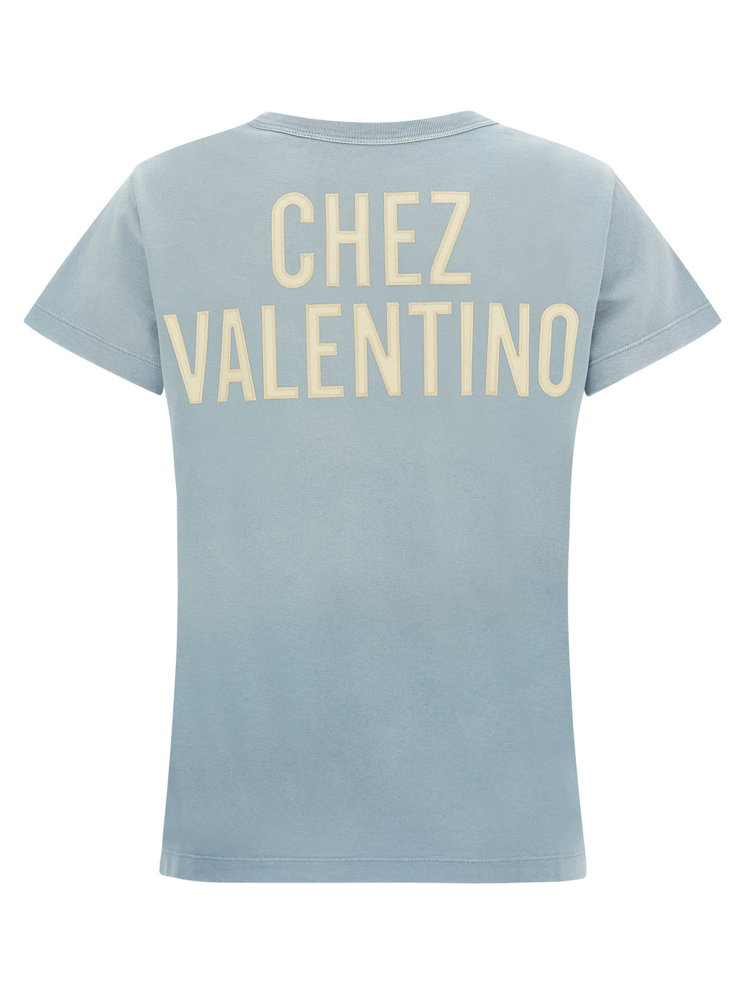 Valentino Garavani Panther Lady T-shirt - Light Blue | b4c49665bef41da594ad23a314198903efa6325e