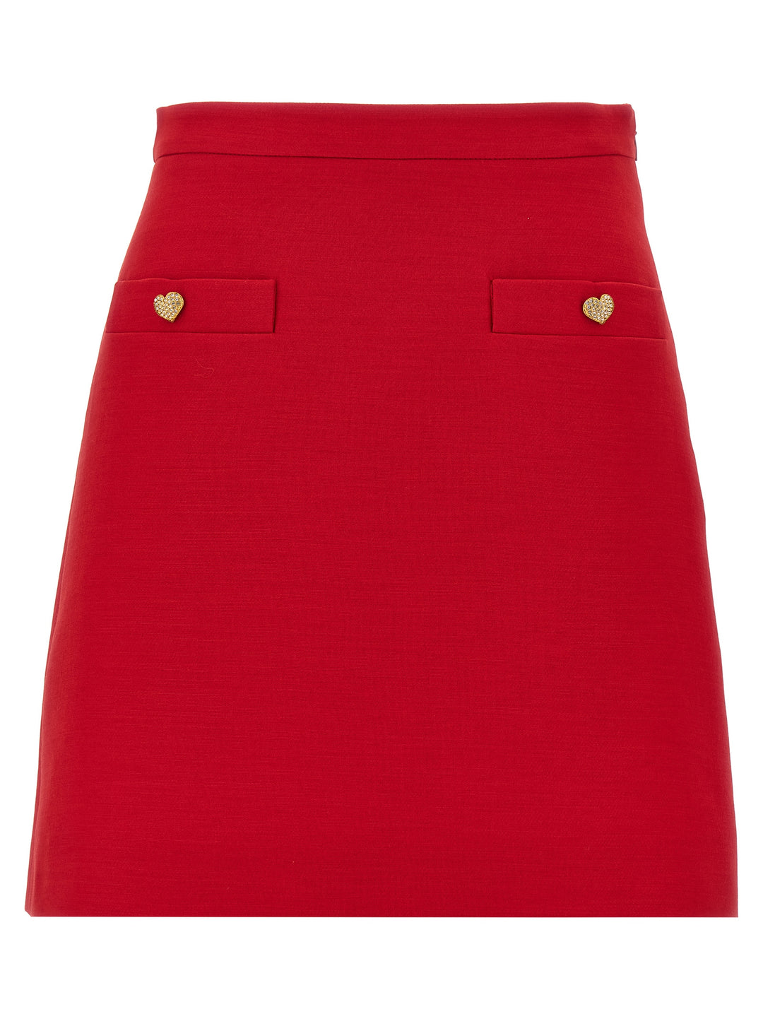 Valentino Garavani Valentino Garavani Crepe Couture Skirt Skirts - Red | ebe9246f06aec471c12a544a0615dff44ada9400