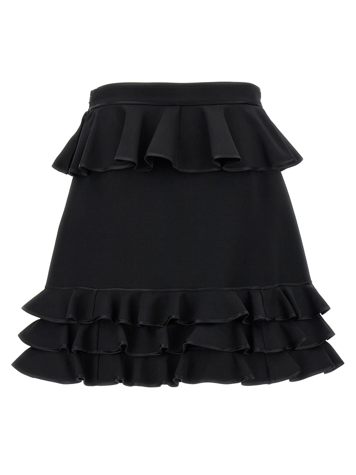 Valentino Garavani Valentino Garavani Crepe Couture Skirt Skirts - Black | 505ce7ff63fb4169e0de7249c4075fc32792b648