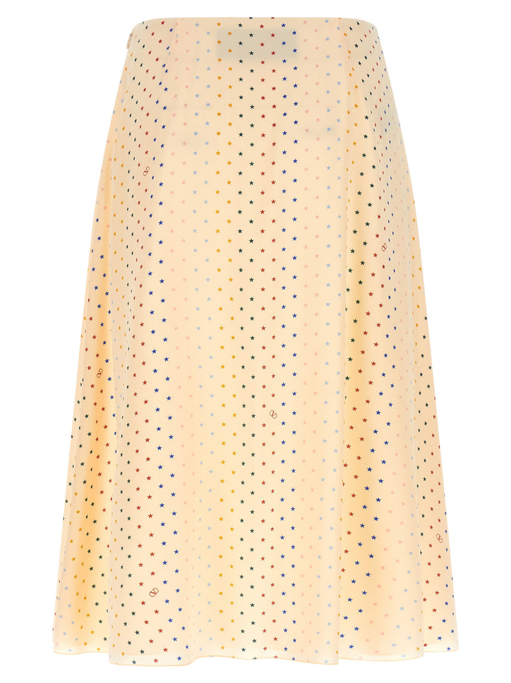 Valentino Garavani Starry Skirts - Pink | d18d79d745bea9e548f9ab3ea9ad96b90ceeb261
