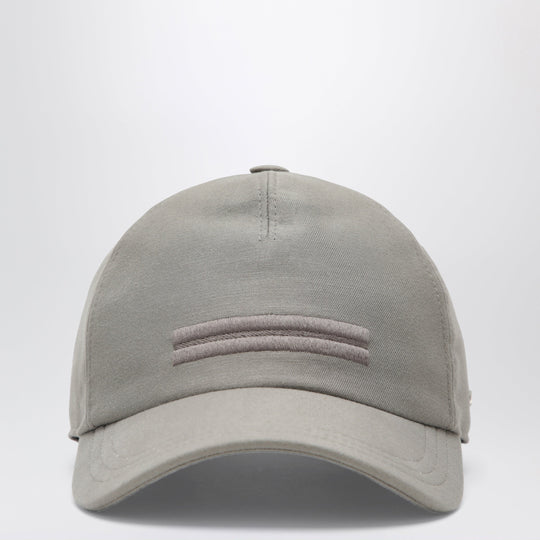 Taupe Cotton Baseball Cap