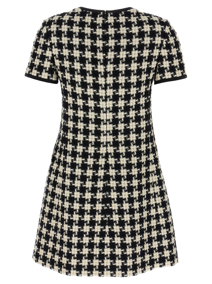 Valentino Garavani Bow Dress Dresses White/Black