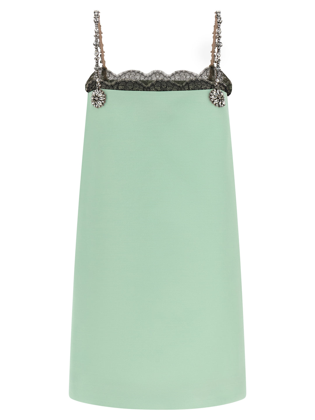 Valentino Garavani Valentino Garavani Crystal Embroidery Dress Dresses - Green | 5382574aa4733a97d4edc7c64eb67912cf27107a
