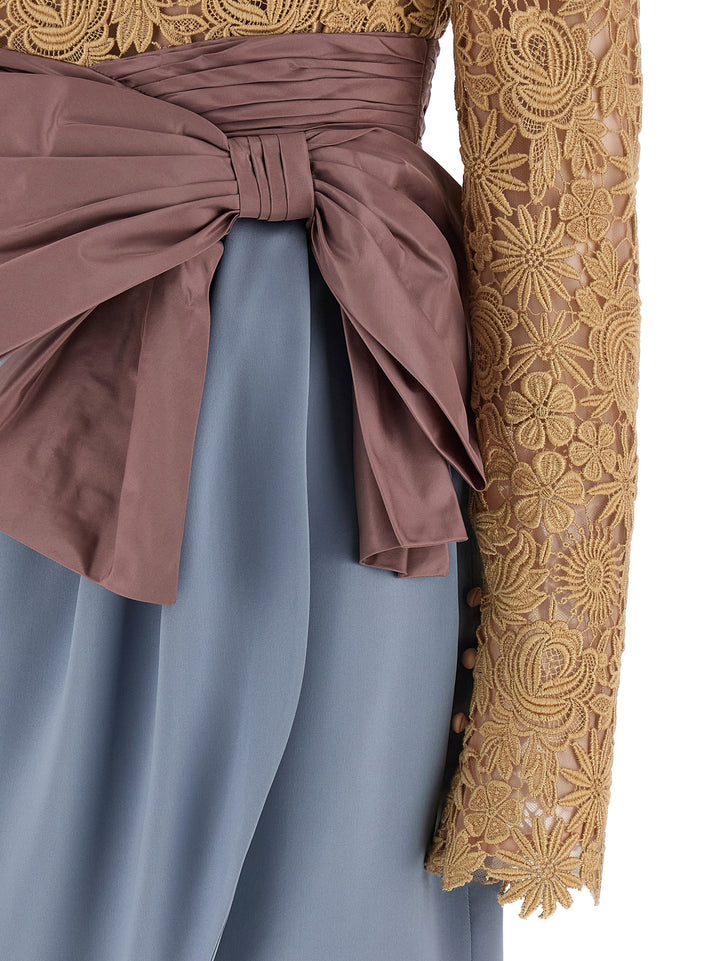 Valentino Garavani Fleur A Jours Flower Mix Dresses - Multicolor | 61aaeb43f1b4bf01f6b60cbe43f83f48a2e2ef0a